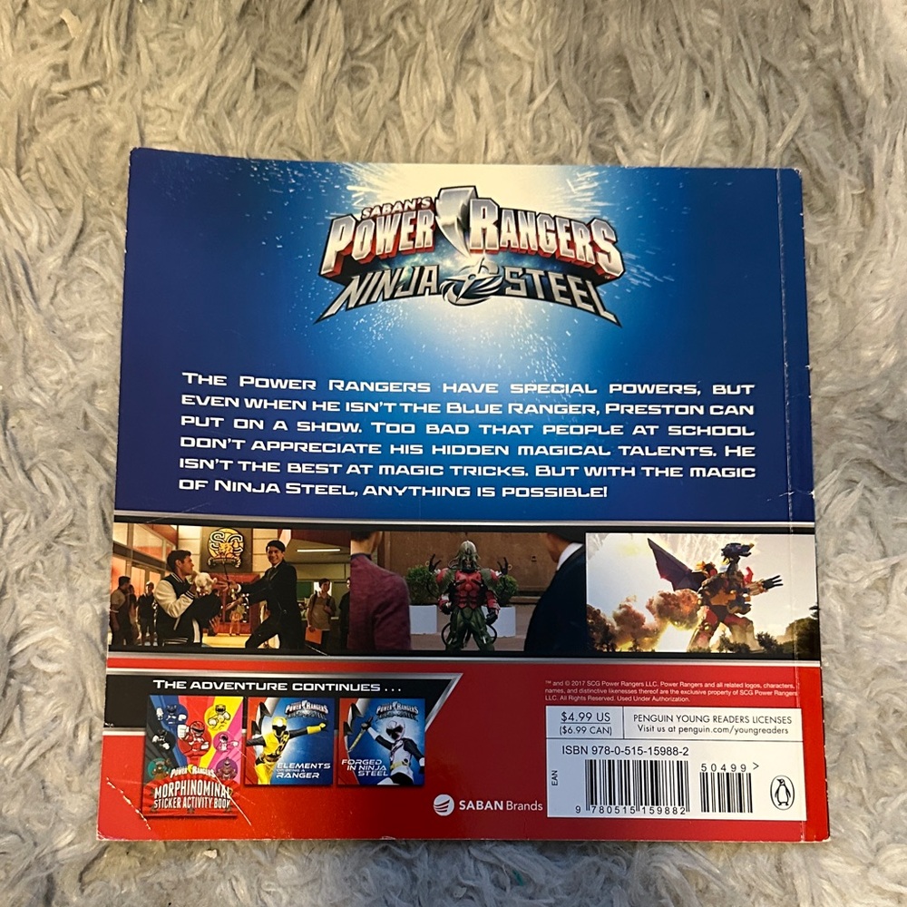 Power Rangers Ninja Steel Paperback Book Set - Picture 11 of 11